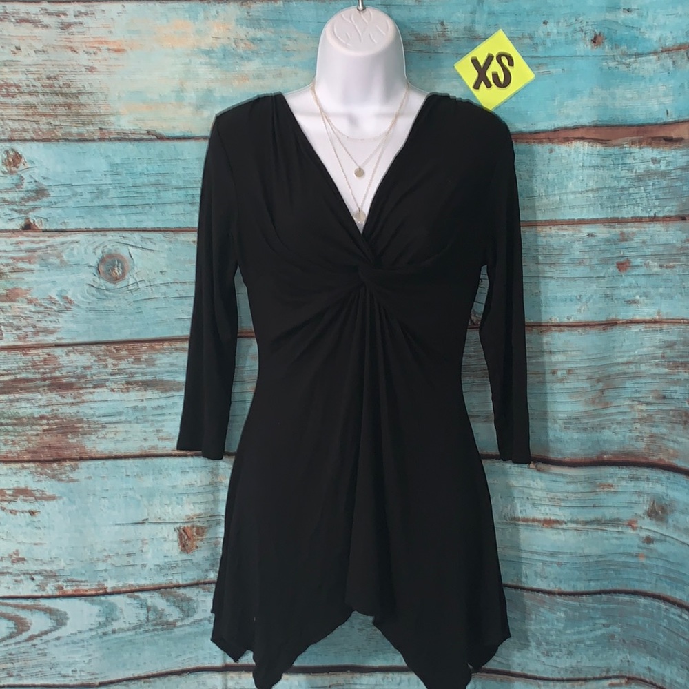 Boston Proper | Sz XS black top